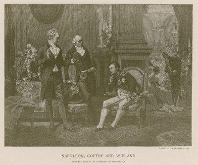 Napoleon, Goethe a Wieland od French School