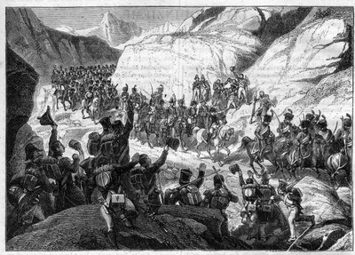 Napoleonské války / Začátek španělského tažení, 5. listopadu 1808 - Vstup Napoleona do Španělska v čele svých vojsk - v „Histoire de l