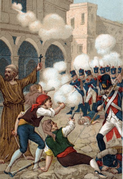 Napoleonské války: Obležení Zaragozy (15. června – 14. srpna od French School