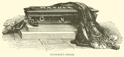 Napoleonova rakev (rytina) od French School