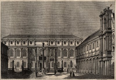 Národní škola výtvarných umění v Paříži, rytina od French School