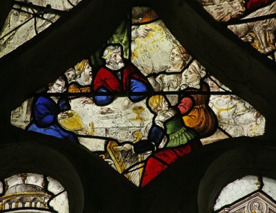 Nabuchodonozor a nápis na zdi od French School