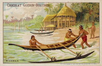 Nikobarské ostrovy (chromolitho) od French School