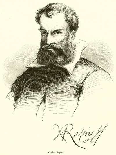 Nicolas Rapin (rytina) od French School