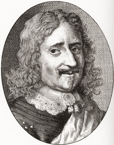 Nicolas V de Neufville de Villeroy, 1. vévoda z Villeroy, 1598 1685. Francouzský šlechtic a maršál Francie. Z Les Heures Libres vydané v roce 1908. od French School