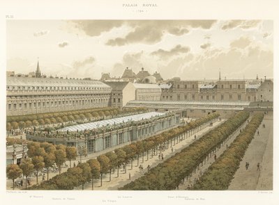 Královský palác, 1794 od French School