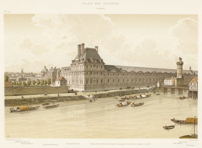 Palác Tuileries, 1640 od French School