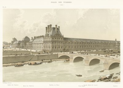 Palác Tuileries, 1690 od French School