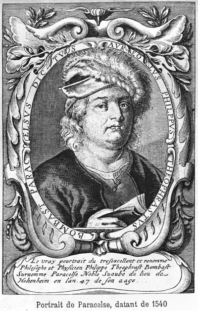 Paracelsus (1493-1541) 1540 od French School