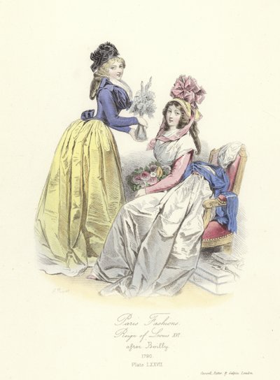 Pařížská móda, vláda Ludvíka XIV od French School