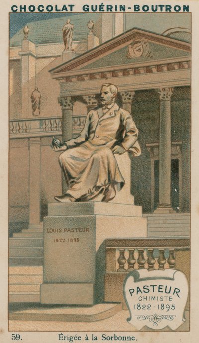 Pasteur, chemik, 1822-1895, se sídlem na Sorbonně od French School