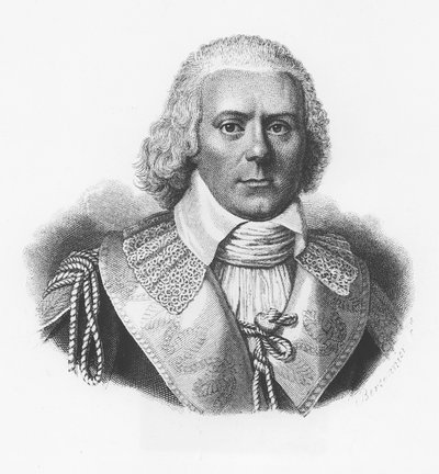 Paul Barras (rytina) od French School