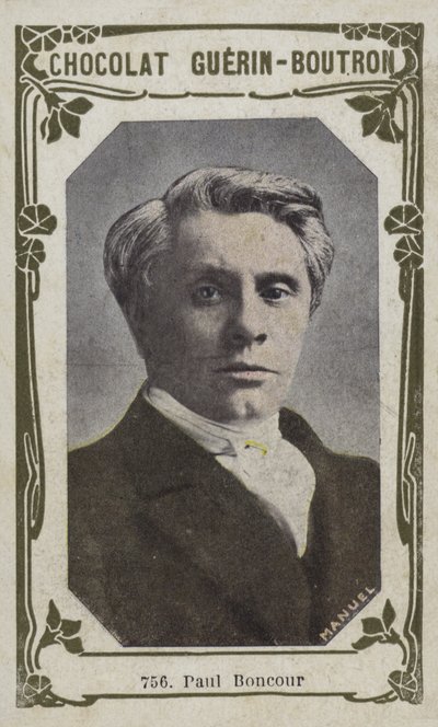 Paul Boncour (barevné foto) od French School