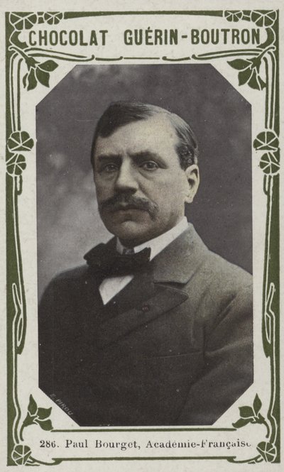 Paul Bourget, Academie-Francaise (barevné foto) od French School