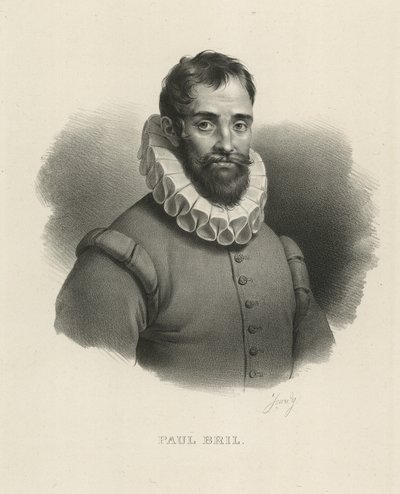 Paul Bril , vlámský umělec od French School