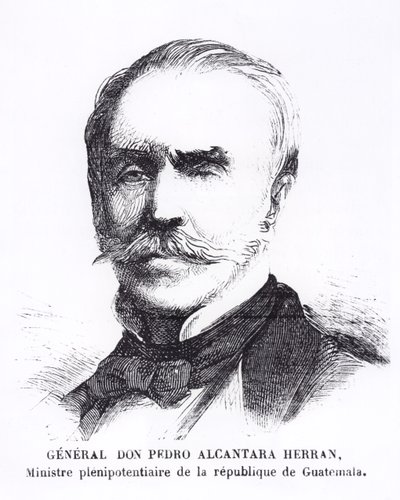 Pedro Alcantara Herran (rytina) od French School