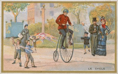 Penny Farthing od French School
