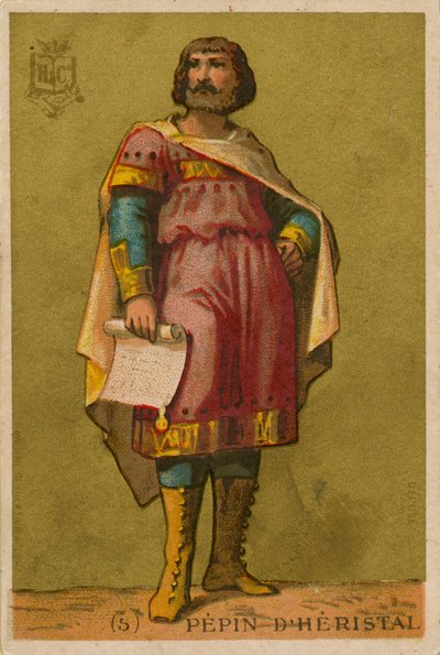 Pepin z Herstalu od French School