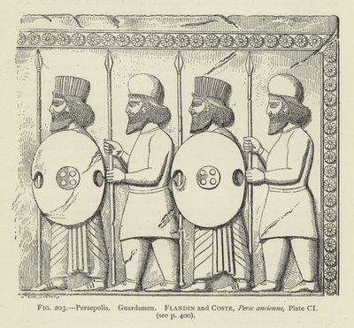Persepolis, gardisté od French School