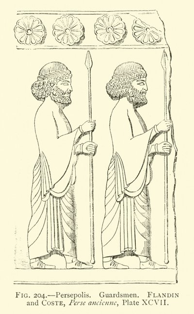 Persepolis, gardisté od French School
