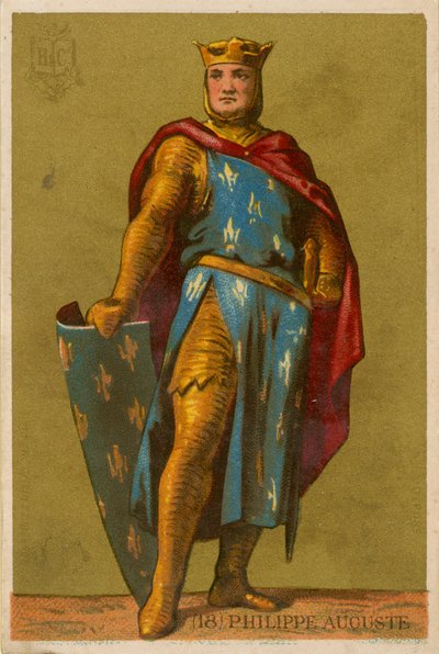Filip II Auguste od French School