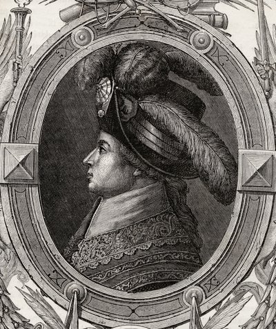 Philippe Antoine, Comte Merlin, z „Histoire de la Revolution Francaise“ od Louise Blanca (1811-82) od French School