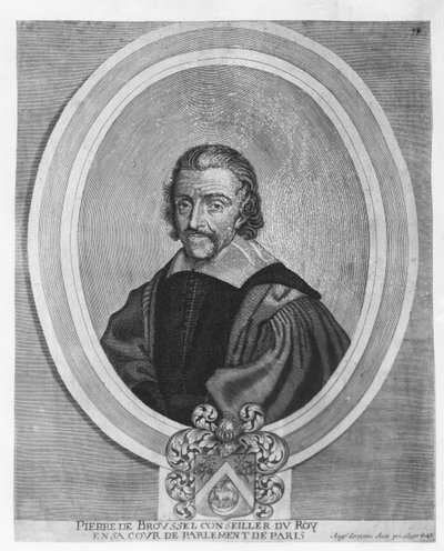 Pierre Broussel (rytina) od French School