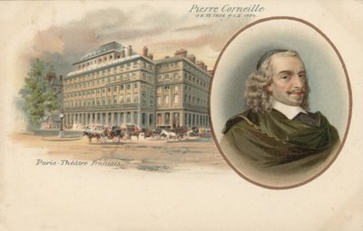 Pierre Corneille (barevné lito) od French School