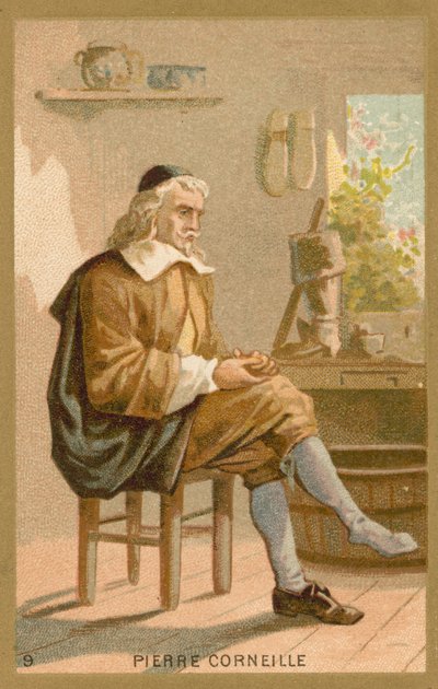 Pierre Corneille , francouzský dramatik od French School