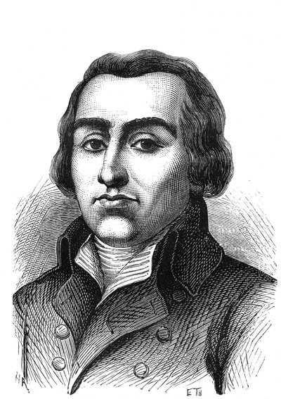 Pierre Joseph CAMBON (1756-1820), vyjednávač na plátně a zástupce na Národním shromáždění - rytina 1864 od French School