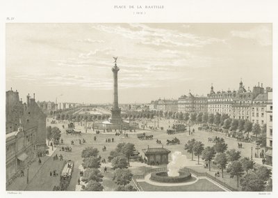 Place de la Bastille, 1878 od French School