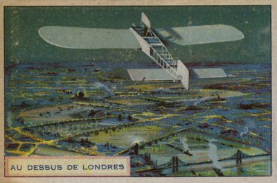 Letadlo nad Londýnem od French School