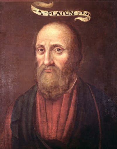 Platón (429-347 př. n. l.), kolem roku 1475 od French School
