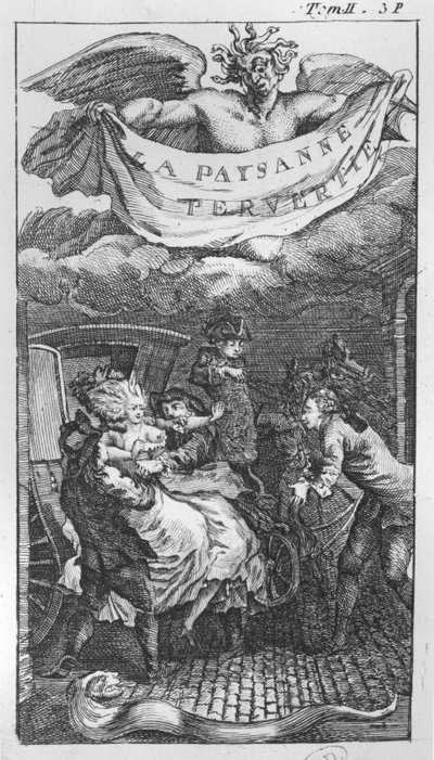Báseň na hudbu Jean Antoine de Baif (1532-89) (rytina) (čb foto) od French School