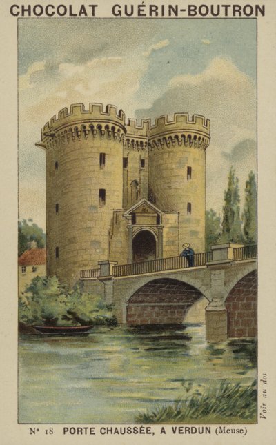 Porte Chaussee ve Verdunu, Meuse od French School