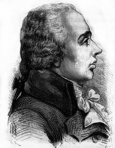 Portrét Adriena Marie Legendre, francouzského matematika (1752 -1833). od French School