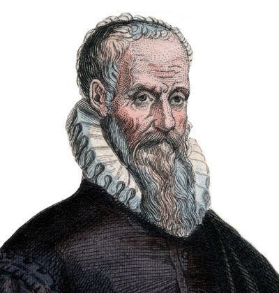 Portrét Ambroise Pare (1509-1590), francouzský chirurg. od French School