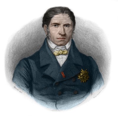 Portrét Andre Marie Jean Jacques (Jean-Jacques) Dupin (1783-1865) (zvaný Dupin starší (Dupin aine), francouzský advokát a politik. Soukromá sbírka. od French School