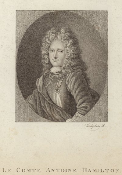 Portrét Anthonyho Hamiltona od French School