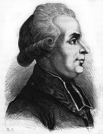 Portrét Antoine-Adriena (Antoine Adrien) Lamoureux (1742-1794) Francouzský lazaristický náboženský politik Francouzské revoluce. od French School