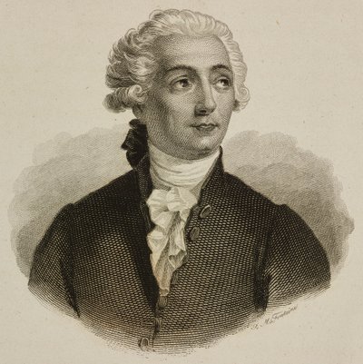 Portrét Antoine-Laurenta Lavoisiera (Paříž od French School