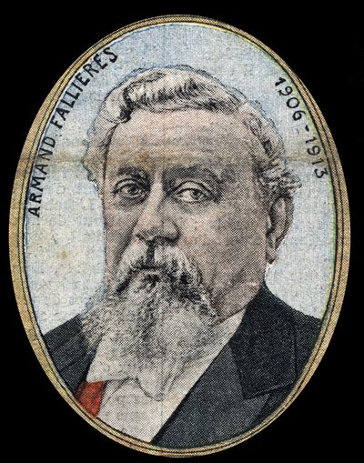 Portrét Armanda Fallierese (1841-1931) prezidenta republiky. od French School