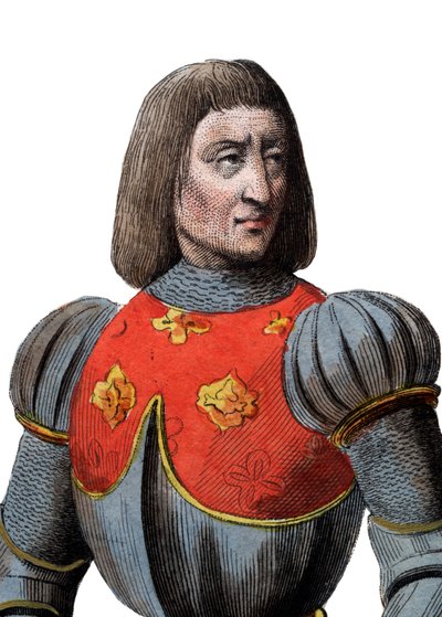 Portrét bretaňského vévody Artura III. (1393-1458), francouzského konstábla. od French School