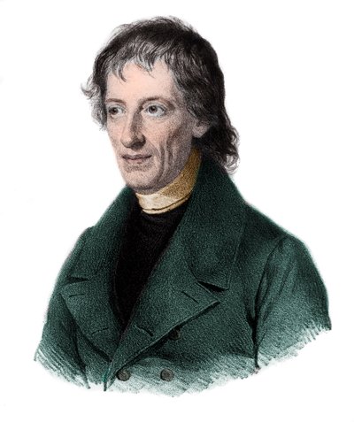 Portrét Bernharda Placiduse Johann Nepomuk Bolzano (1781-1848), český matematik, logik, filozof, teolog. od French School