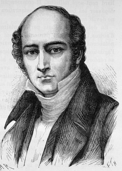 Portrét Camille Hyacinthe Odilona Barrota (1791-1873), francouzského politika - v „“L’Histoire de France““ od Henriho Martina od French School