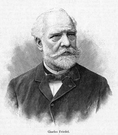 Portrét Charlese Friedela (1832-1899) francouzského chemika a mineraloga. od French School