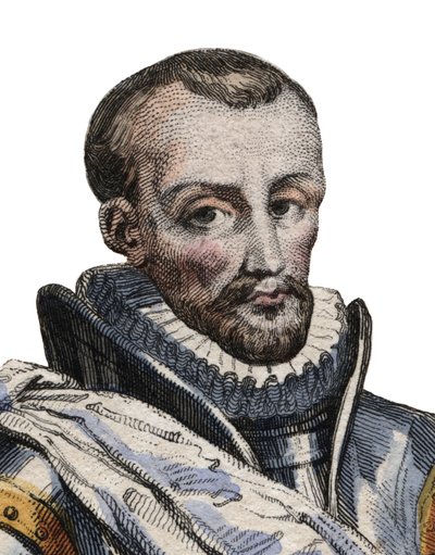 Portrét Charlese de Cosse, hraběte de Brissac (1505-1563), maršála Francie. od French School