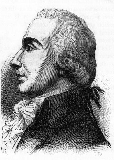 Portrét Dominique Joseph Garat (1749-1833), francouzský právník, novinář a filozof, od French School