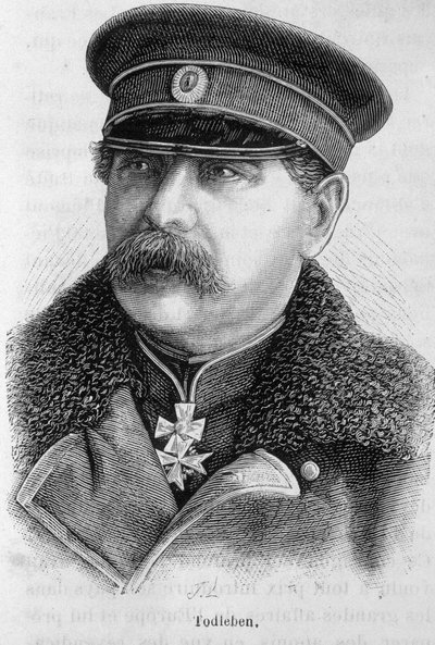 Portrét Edouarda Ivanoviče Totlebena (nebo Todlebena) od French School
