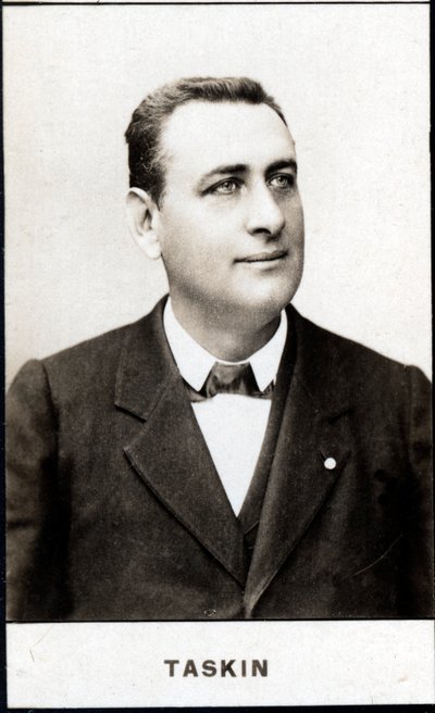 Portrét Emile Alexandre Taskin (1853-1897), francouzský operní barytonista od French School